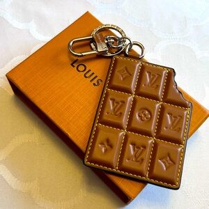 Louis Vuitton Brown Key & Card Holder